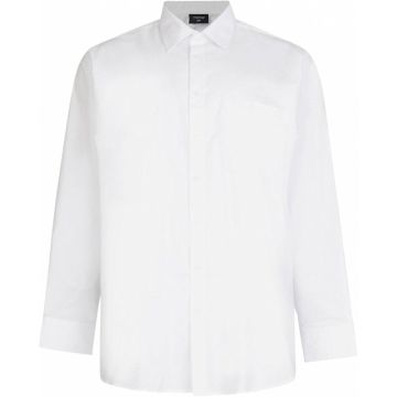 Espionage Mens Big Size Plain Formal Long Sleeve Shirt SH151