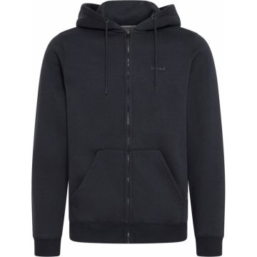 Blend Mens Big Size Plain Zip Through Hoodie