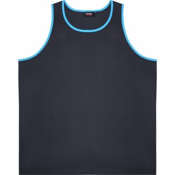 Espionage Mens Big Size Contrast Trim Sports Cotton Vest