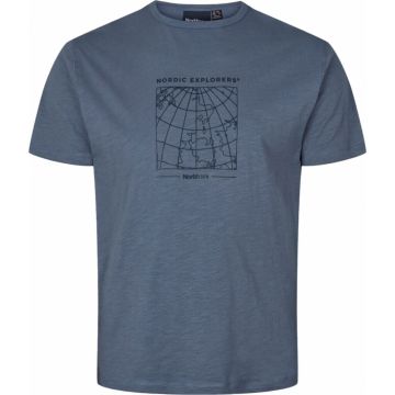 North 56 Mens Big Size Nordic Explorer Crew Neck Cotton T Shirt