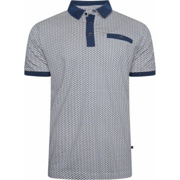 Kam Mens Big Size All Over Print Polo