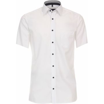 Casa Moda Mens Big Size Short Sleeve Formal Cotton Shirt