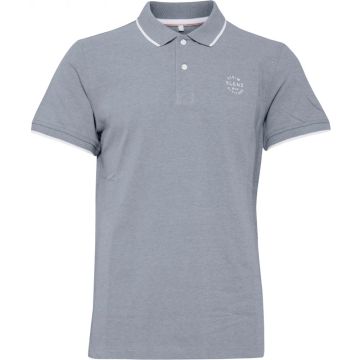 Blend Mens Big Size Pique Polo With Contrast Collar