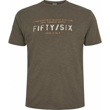 North 56 Denim Mens Big Size Logo Print Cotton Crew Neck T Shirt