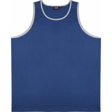 Espionage Mens Big Size Contrast Trim Sports Cotton Vest