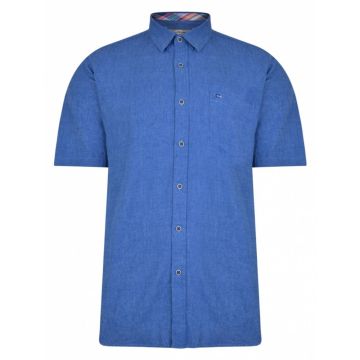 Peter Gribby Linen Mix Short Sleeve Shirt
