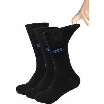 Duke Mens Big Size D555 Pack Of 3 Extra Wide Comfort Fit Socks