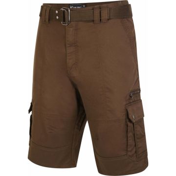 Kam Mens Big Size Belted cargo Stretch Short With Belt