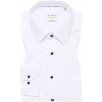 Eterna Mens Big Size Diamond Pattern Comfort Fit Natural Stretch Cotton Formal Long Sleeve Shirt