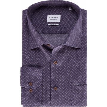 Eterna Mens Big Size Comfort Fit Cotton Formal Long Sleeve Shirt
