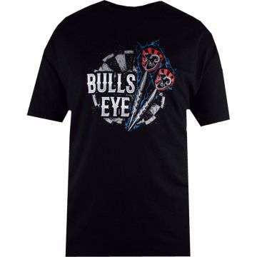Espionage Mens Big Size Bulls Eye Print Cotton Crew Neck T Shirt