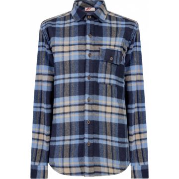 Mish Mash Mens Big Size Long Sleeve Quilted Overshirt