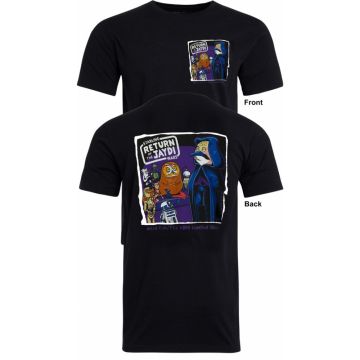 Weird Fish Mens Big Size Return Of The Jaydi Print Cotton Crew Neck T Shirt