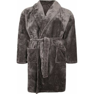 Espionage Mens Big Size Roll Collar Dressing Gown