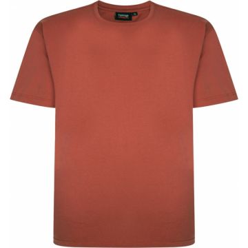 Espionage Mens Big Size Plain Colour Cotton Crew Neck T Shirt