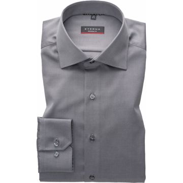 Eterna Mens Big Size Comfort Fit Cotton Twill Formal Long Sleeve Shirt