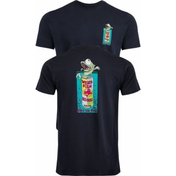 Weird Fish Mens Big Size Red Brill Print Cotton Crew neck T Shirt