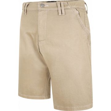 Kam Mens Big Size Twill Stretch Chino Short With Stretch Waistband And Zip Front Pockets