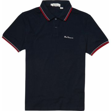 Ben Sherman Mens Big Size Organic Cotton Signature Polo Shirt