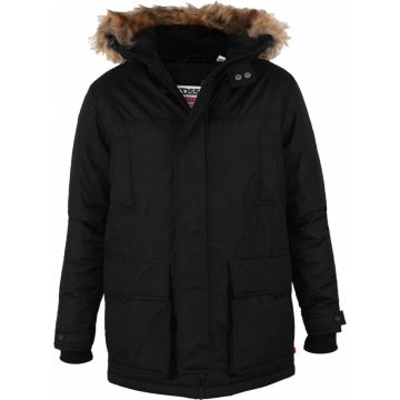 Mens Big Size Duke D555 Parka Style Jacket With Detachable Fur