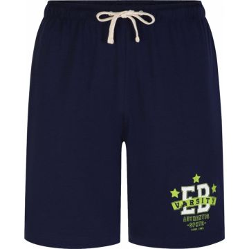 Ed Baxter Mens Big Size Cotton Lounge Short With Elastic and Drawstring Waistband