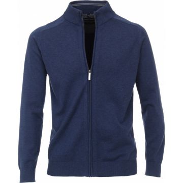 Casa Moda Plain Pima Cotton Zip Cardigan