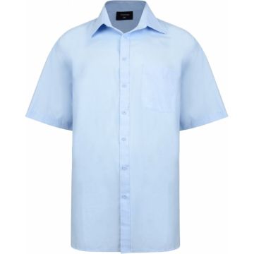 Espionage Mens Big Size Plain Short Sleeve Shirt SH147
