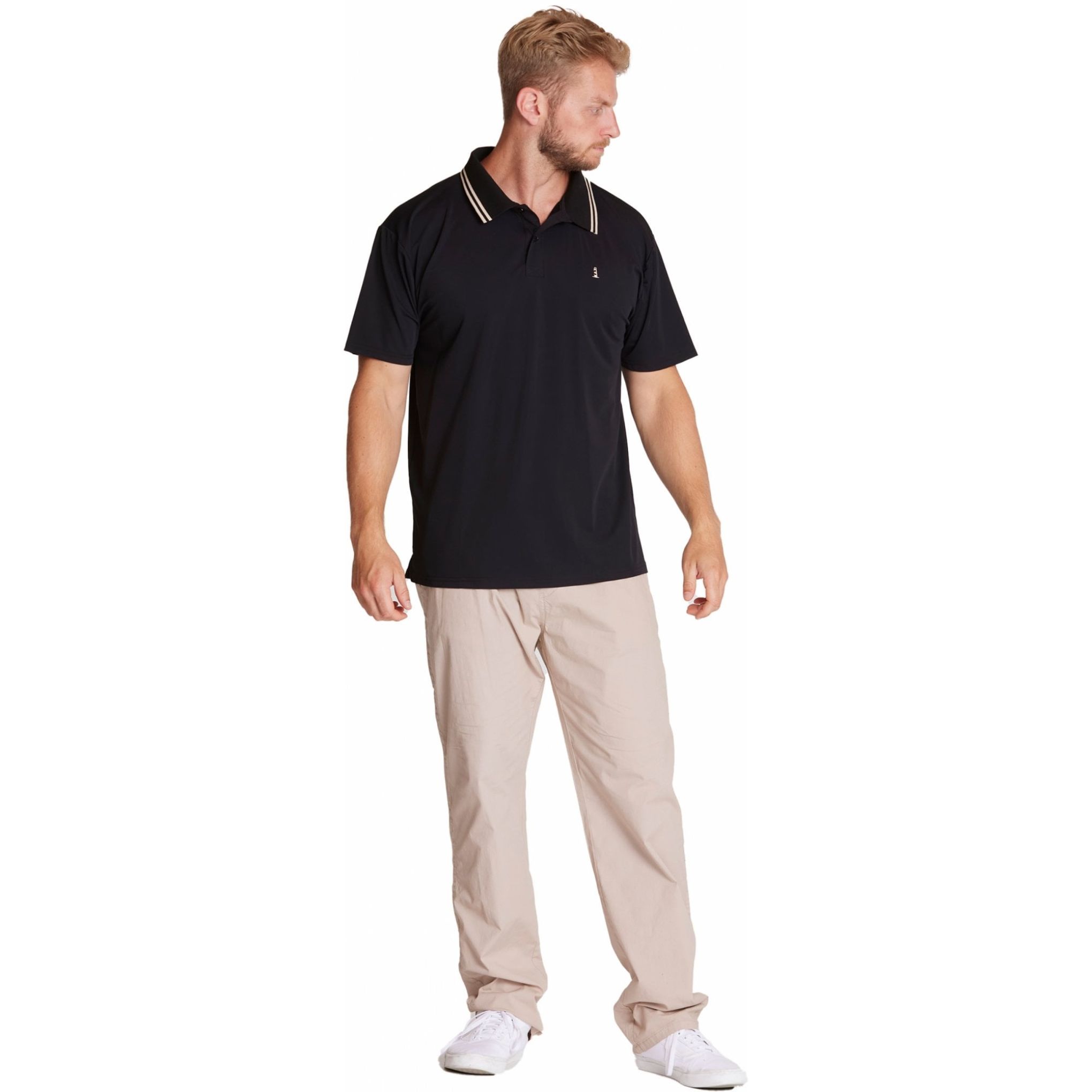 NORTH 56°4 North 56 Mens Big Size Performance Sport Stretch Polo | Chatleys